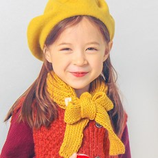 C17839 미쉘 니트 목도리 아기 유아 키즈 어린이 머플러 (1세~엄마 연령구분없음)