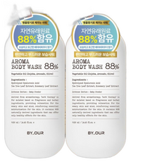 바이아우어 약산성 데일리 모이스춰 퍼퓸 아로마 바디워시 베이비파우더, 1.02L, 2개