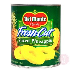 델몬트 후레쉬컷 슬라이스 파인애플, 836g, 1개