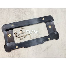 BMW MINI E F世代通用 耐用改良版 後車牌框 含不鏽鋼配件 後車牌, 1個