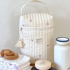 가벼운 아기기저귀가방 아기 기저귀파우치 작은 소형, spdj 눈꽃