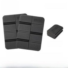 폼 캠핑 매트 휴대용 야외 시트 쿠션 방습 방수 잔디밭 야생 여행용, 12. 20 off 블랙 색상 1+1 행사