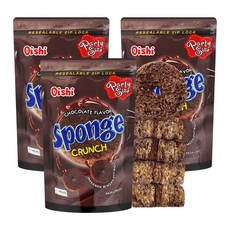 오이시 스펀지 크런치 초코 100gx3개, 100g, 3개