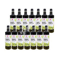 광야식품 청포도 베이스 970ml, 14개