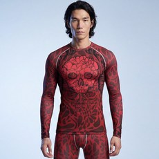 픽스기어 CFL-S19R 남 여 공용 머슬핏 스포츠웨어 언더레이어 언더셔츠 짐웨어 헬스복 운동복 트레이닝복 주짓수 크로스핏 합기도 래쉬가드