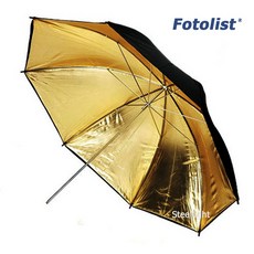 투과 반사 우산 모음 촬영 조명 우산 촬영용 우산 반사판 확산판, 1개, 반사우산 UM85G 골드