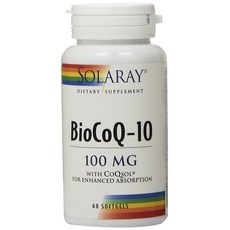 SOLARAY Bio CoQ-10 100 毫克軟膠囊, 60顆, 1罐