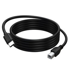 USB C MIDI 케이블 타입 C에서 B로 변환하는 인터페이스 야마하 컨트롤러 키보드 오디오 녹음 피아노 믹서 스피커 악기 마이크로폰 등과 호환