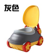 lilikoko 哩哩摳摳 小汽車坐便器 藍色 灰色