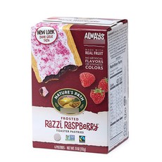 네이쳐스패스 프로스티드 토스터 패이스트리 라찌 라즈베리, 312g, 1개