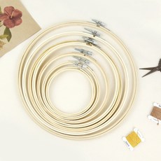 Jstrading 프랑스 자수수틀 자수틀 (원형), 1개, 10cm