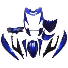 車殼玩家 新勁戰三代藍色烤漆車殼 EG部品 機車改裝外觀零件, 1套裝