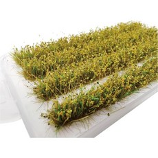 밀리터리 디오라마 키트용 밀밭 줄무늬 철도 지형 미니어처 액세서리초기, Late Wheat Field, 1개