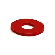 플랫 나일론 절연 가스켓 검정색 흰색 노란색 빨간색 플라스틱 씰링 와셔 볼트 나사 하드 스페이서 M2-M24, 01 Red, 03 M5x10x1(100Pcs)