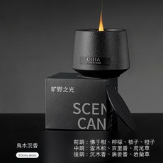 CITTA 大豆香氛蠟燭 烏木沉香, 烏木沉香,F