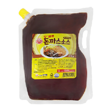 오뚜기 오쉐프 돈까스소스, 2kg, 3개