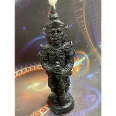 阿贊空撒 鬼王蠟燭 高12公分 寬4公分，守護平安、驅邪避凶、增強運勢，居家擺飾, 1個