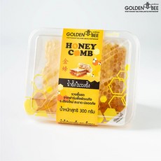골든비 100% 천연 벌집꿀 밀랍꿀 300g, 3개