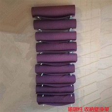 瑜伽柱壁掛收納架 泡沫軸 按摩滾軸 炮筒 普拉提 瑜珈墊 狼牙棒放置架, 白色伽柱壁掛收納架AASN, 1個