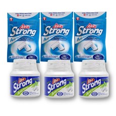 알프스스트롱 잠깨는 무설탕 졸음 방지 껌, 3세트, 73g