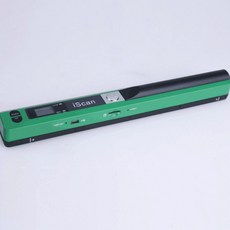 휴대용 스캐너 휴대용마이크로카드 A. A4 영수증 문서 휴대용 스캐너 핸드 스캔, O. 그린  16G 메모리 카드