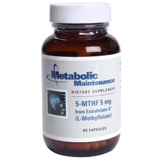 METABOLIC MAINTENANCE 5-MTHF 5mg膠囊, 1個, 90入