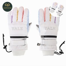 [픽홀] 키즈패딩장갑 아동장갑 어린이방한장갑 스키장갑 예일 레인보우