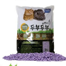 천연고양이모래 고양이 타비 두부두부 모래 콩비지 라벤더