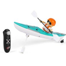 HC 810 원격 제어 보트 LED 라이트 RC 조정 풀 호수 장난감 360 드라이브 모드 방수 선박 수중, Blue