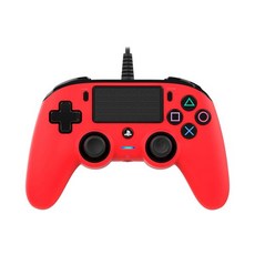 Nacon 유선 컴팩트 컨트롤러 레드, Red, 1개