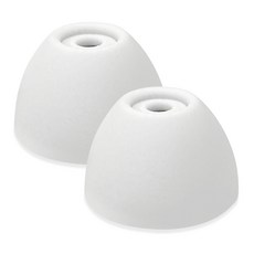 더조은셀러 갤럭시 버즈FE 버즈2 프로 플러스 이어팁 실리콘 스윗팁 호환, 화이트 - M, 버즈FE/버즈2/버즈/플러스 (공용), 1개