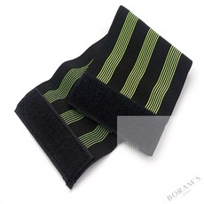 안전형광밴드 발목 야광 손목 안전띠 공사장 창고 신체운동밴드 근력운동밴드 탄력밴드, 기본형