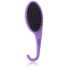 스위스코 아임 훅트! 소프트 터치 디탱글링 샤워 브러쉬 퍼플, 1개