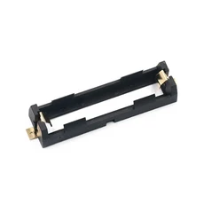 1x2x18650 시리즈 배터리 홀더 상자 보관 케이스 컨테이너 (청동 핀 포함) 드롭 선박 전자 부품 액세서리 소스, 1x18650