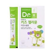 [흰여울팜] 닥터에디션 키즈 젤리뮨 아기 어린이 유아 아연 셀레늄 면역력 영양제 젤리비타민 30포, 450g, 2박스