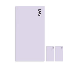 [물가] 플랜노트_데일리, 3개, 데일리