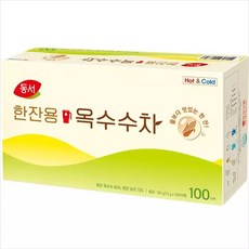 동서 한잔용 옥수수차 100T//2개구매시 1000원DCx넉넉한 유통기한, 2개, 100개입, 150g
