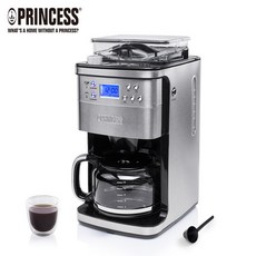 PRINCESS全自動智慧型美式咖啡機，送illy咖啡粉，一鍵操作，輕鬆享受香醇美式咖啡
