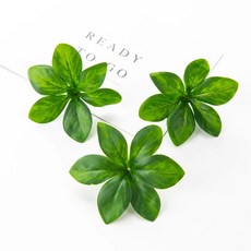 인공 식물 꽃 잎 결혼식 야외 졸업 선물 화환 홈 룸 테이블 데코라, 1개, 2. 7CM big A. 50 PCS