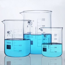 5ml-3000ml GG-17 붕규산 유리 비커 고온 저항 실험실 학교 용품, 06 3000mL 1 piece