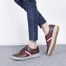 Arnold Palmer 雨傘牌 中性手工皮革旋鈕無釘高爾夫球鞋