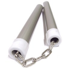 무스포 알류미늄쌍절곤-실버, 1개