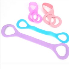 스트레칭 밴드 탄성밴드, 38cm - 퍼플