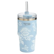 웨지우드 텀블러, 1개, 592ml, 블루