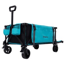 킹캠프 링위M5 개방형 캠핑웨건 130L, 1개, 블루