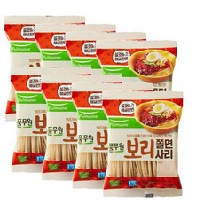 풀무원식품 보리쫄면사리, 8개, 150g