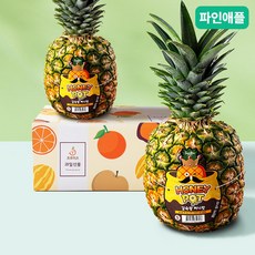 [프루미츠] 달콤한 허니팟 파인애플, 2개, 1.2kg