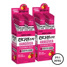컨디션 스틱 자두맛 18g 20개 숙취해소제, 2개, 180g