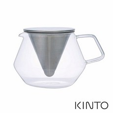 日本KINTO Carat茶壺(600ml/850ml) WUZ屋子 玻璃咖啡茶壺，輕鬆享受品茗時光, 1個, 850ml