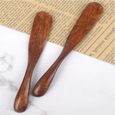 아베리호 옻칠 우드 버터나이프 주방소품, 3개